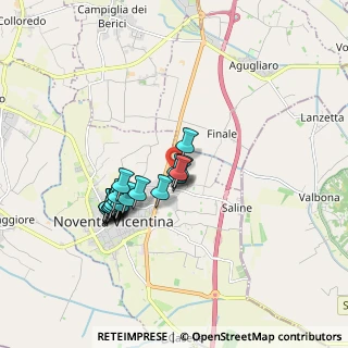 Mappa Via Dell' Industria, 36025 Noventa Vicentina VI, Italia (1.4845)