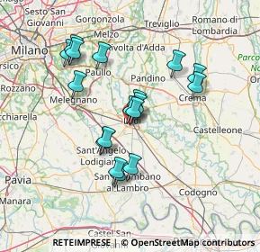 Mappa Via Giuseppe Saragat, 26900 Lodi LO, Italia (12.24059)