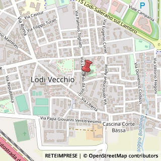 Mappa Via Leonardo da Vinci, 30, 26855 Lodi Vecchio, Lodi (Lombardia)