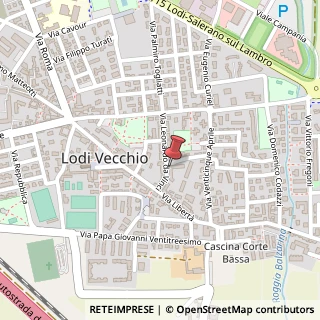 Mappa Via Michelangelo Buonarroti, 2, 26855 Lodi Vecchio, Lodi (Lombardia)