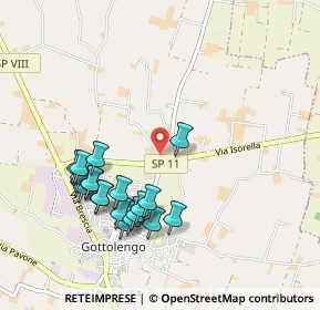 Mappa Via per le Caselle, 25023 Gottolengo BS, Italia (0.993)
