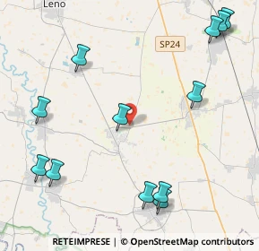 Mappa Via per le Caselle, 25023 Gottolengo BS, Italia (5.44833)