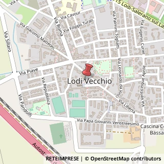 Mappa Piazza Vittorio Emanuele, 24, 26855 Lodi Vecchio, Lodi (Lombardia)