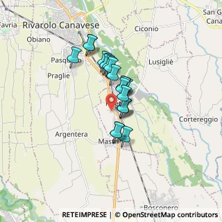 Mappa Via Str. Cardine, 10080 Feletto TO, Italia (1.152)