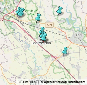 Mappa Via Dante Alighieri, 26855 Lodi Vecchio LO, Italia (3.16091)