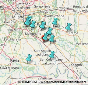 Mappa Via Dante Alighieri, 26855 Lodi Vecchio LO, Italia (10.81357)