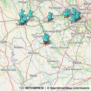 Mappa Via C. Caldara, 27029 Vigevano PV, Italia (21.807)