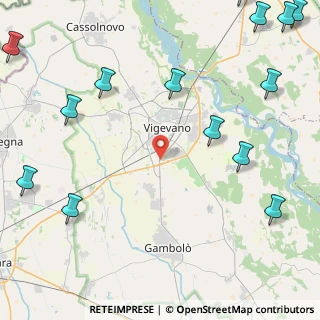 Mappa Via C. Caldara, 27029 Vigevano PV, Italia (6.72071)