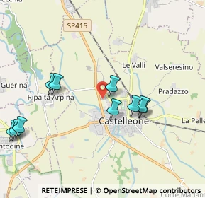 Mappa Via Castelleonese, 26012 Castelleone CR, Italia (2.44417)