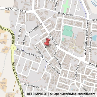Mappa Via Benedetto Croce,  40, 46042 Castel Goffredo, Mantova (Lombardia)