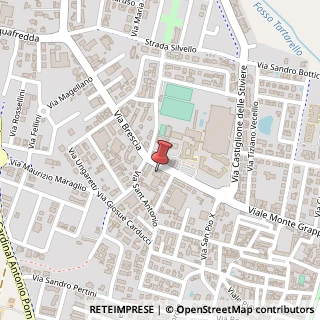 Mappa Via Montegrappa, 65, 46042 Castel Goffredo, Mantova (Lombardia)