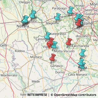 Mappa Via Vecchia per Gambolò, 27029 Vigevano PV, Italia (20.0735)