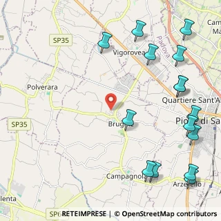 Mappa Via Paolo VI, 35020 Brugine PD, Italia (2.99867)