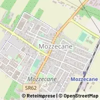 Mapa Mozzecane