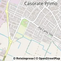 Hartă Casorate Primo
