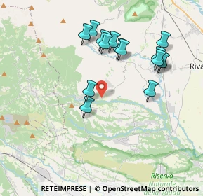 Mappa Borgata Montiglio, 10070 Rocca Canavese TO, Italia (3.74667)