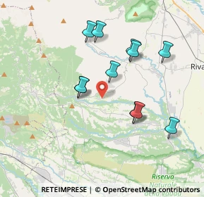 Mappa Borgata Montiglio, 10070 Rocca Canavese TO, Italia (3.44727)