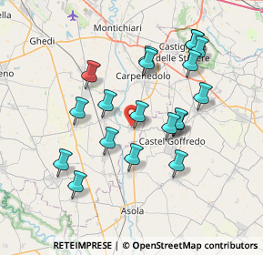 Mappa Via Margherita Marchi, 25010 Acquafredda BS, Italia (6.98263)