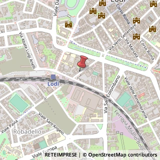Mappa Via Nino dall'Oro, 18, 26900 Lodi, Lodi (Lombardia)