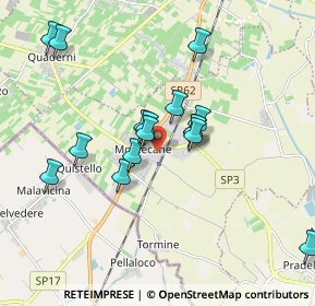 Mappa Via Giuseppe Verdi, 37060 Mozzecane VR, Italia (2.2315)