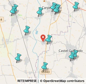 Mappa Via per Ravere, 25010 Acquafredda BS, Italia (5.51)