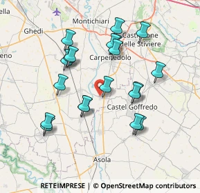 Mappa Via per Ravere, 25010 Acquafredda BS, Italia (7.0045)