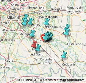 Mappa Cascina Polledra, 26900 Lodi LO, Italia (8.97222)