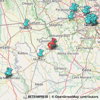 Mappa Via Pietro Buscaglia, 27029 Vigevano PV, Italia (26.005)