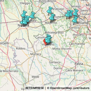 Mappa Via Pietro Buscaglia, 27029 Vigevano PV, Italia (19.3)