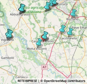 Mappa Via Marconi, 27022 Casorate Primo PV, Italia (10.4775)