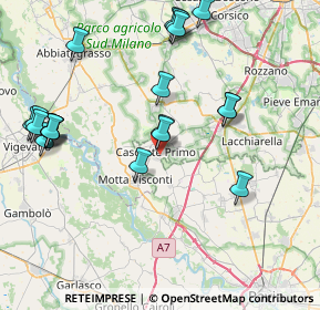 Mappa Via Marconi, 27022 Casorate Primo PV, Italia (9.147)