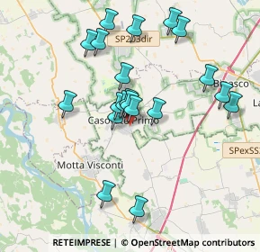 Mappa Via Marconi, 27022 Casorate Primo PV, Italia (3.5035)