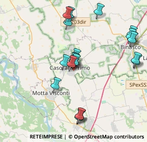 Mappa Via Marconi, 27022 Casorate Primo PV, Italia (4.141)
