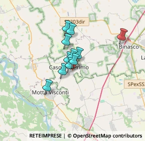 Mappa Via Marconi, 27022 Casorate Primo PV, Italia (2.17)