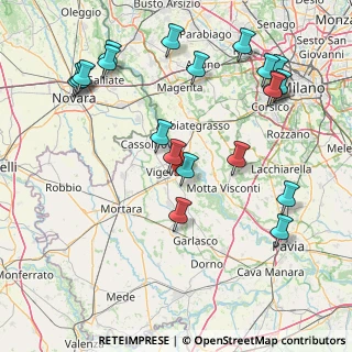 Mappa Via Cararola, 27029 Vigevano PV, Italia (19.23)