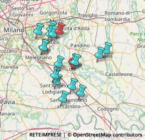 Mappa Via della Selvagreca, 26900 Lodi LO, Italia (12.26294)