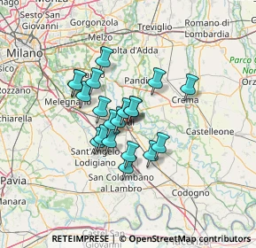 Mappa Vicolo A, 26900 Lodi LO, Italia (9.4425)