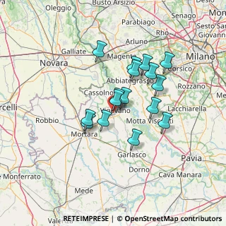 Mappa Via Vincenzo Gioberti, 27029 Vigevano PV, Italia (10.72125)
