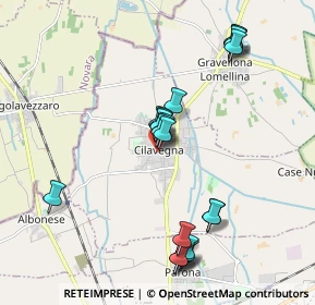Mappa Via Camillo Benso Conte di Cavour, 27024 Cilavegna PV, Italia (1.935)