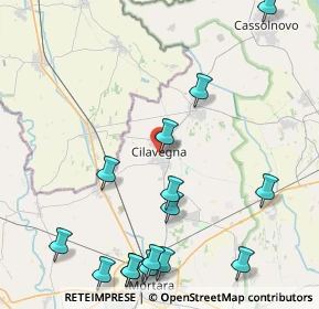 Mappa Via Cavour, 27024 Cilavegna PV, Italia (6.2215)