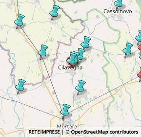 Mappa Via Camillo Benso Conte di Cavour, 27024 Cilavegna PV, Italia (5.674)