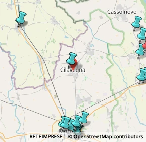 Mappa Via Cavour, 27024 Cilavegna PV, Italia (6.4195)