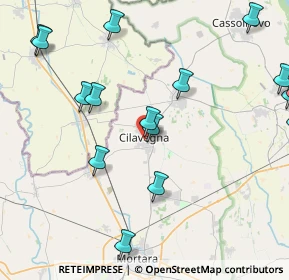 Mappa Via Cavour, 27024 Cilavegna PV, Italia (5.843)