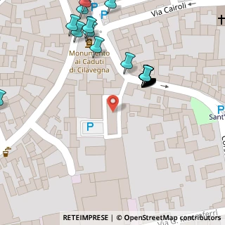 Mappa Via Camillo Benso Conte di Cavour, 27024 Cilavegna PV, Italia (0.03913)