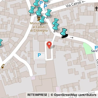Mappa Via Cavour, 27024 Cilavegna PV, Italia (0.03913)