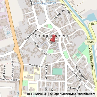 Mappa Via Marconi G., 15, 37044 Cologna Veneta, Verona (Veneto)