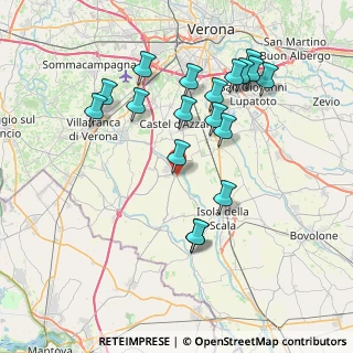 Mappa SP24, 37068 Vigasio VR, Italia (7.71)