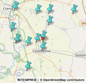 Mappa Via Gaiazza, 26012 Castelleone CR, Italia (4.33308)