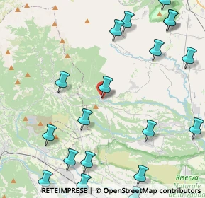 Mappa Piazza Dottor Domenico Osella, 10070 Rocca Canavese TO, Italia (5.991)