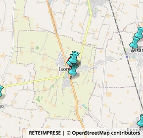 Mappa 25010 Isorella BS, Italia (3.03167)
